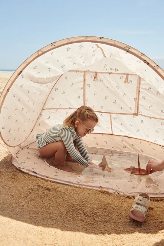 Детская палатка Liewood Everett Pop Up Tent With Paddling Pool бежевый LW19727