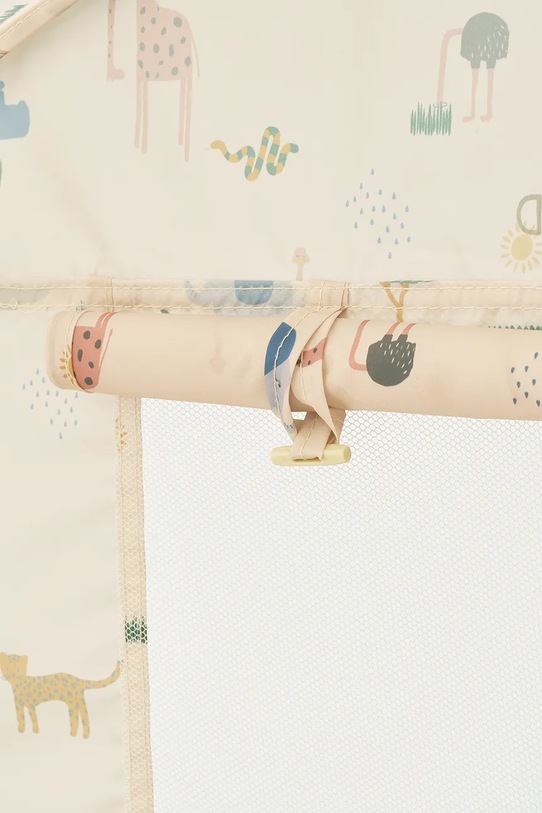 Chłopiec Liewood namiot dziecięcy Everett Pop Up Tent With Paddling Pool LW19727 beżowy