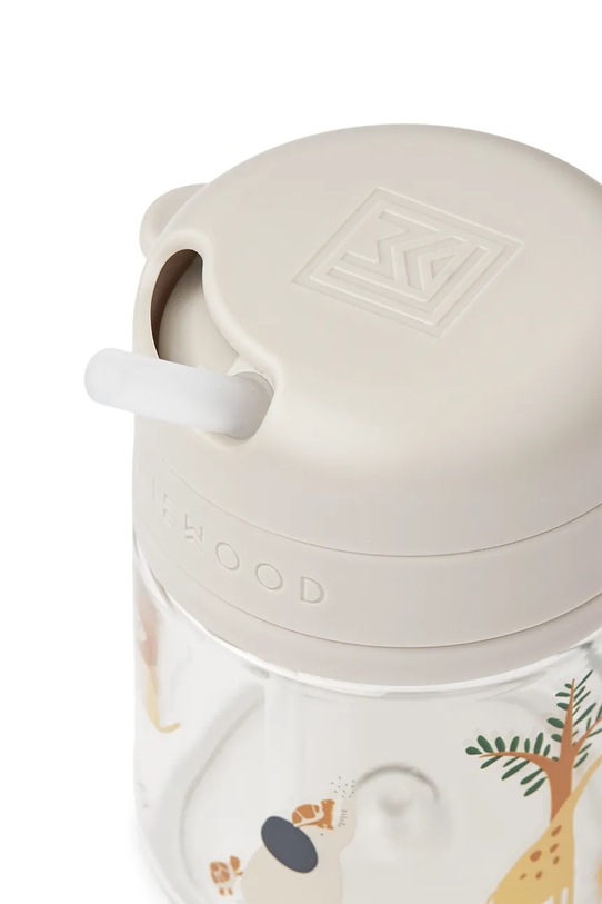 Дитячий кухлик Liewood Pavia Tritan Straw Cup 280ml бежевий LW19874
