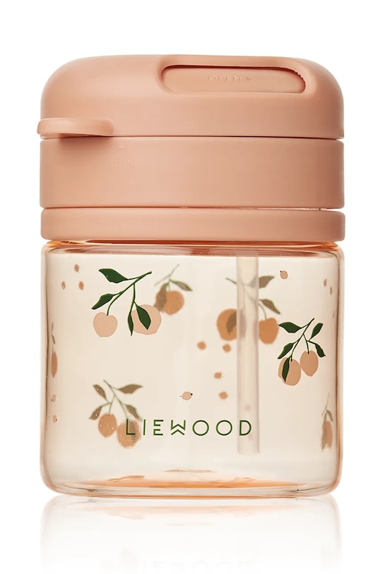 Detský hrnček Liewood Pavia Tritan Straw Cup 280ml LW19874 oranžová SS25