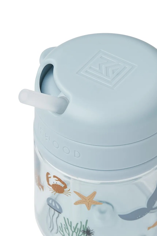 Detský hrnček Liewood Pavia Tritan Straw Cup 280ml modrá LW19874
