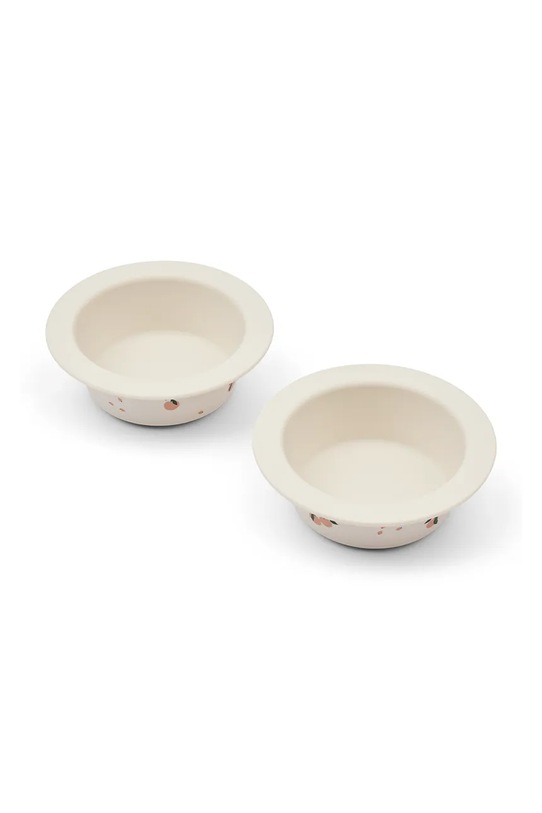 Liewood miseczka Peony Printed Suction Bowl 2-Pack 2-pack beżowy LW19942