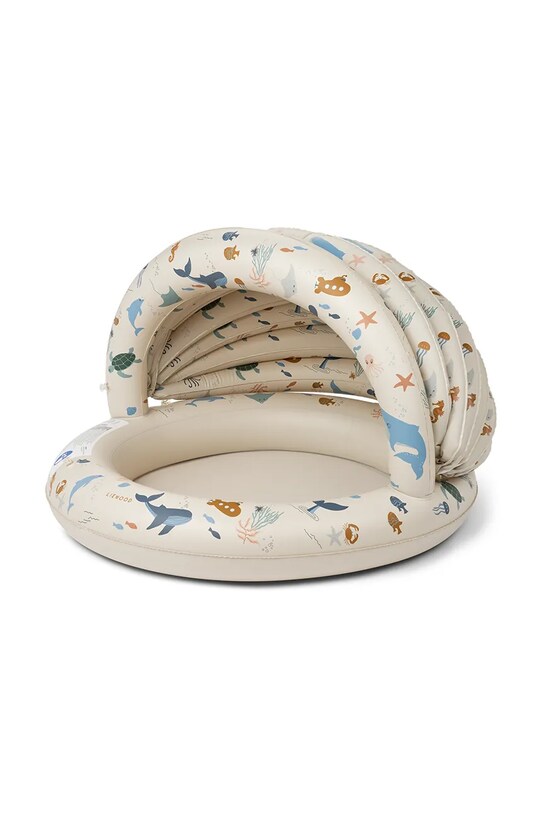 Liewood piscină pentru copii Hadleia Printed Canopy Pool bej LW19955