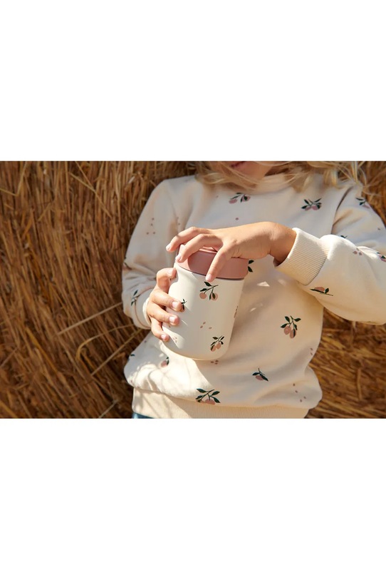 Liewood recipient de alimente pentru copii Kiani Printed Food Jar bej LW19960