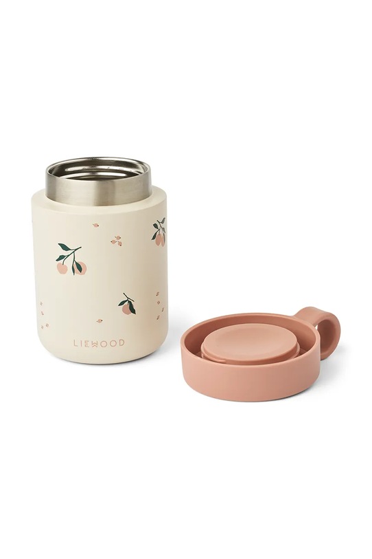 Băieți Liewood recipient de alimente pentru copii Kiani Printed Food Jar LW19960 bej