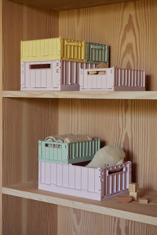 Κουτί αποθήκευσης Liewood Weston Storage Box S 1-Pack μωβ LW19962