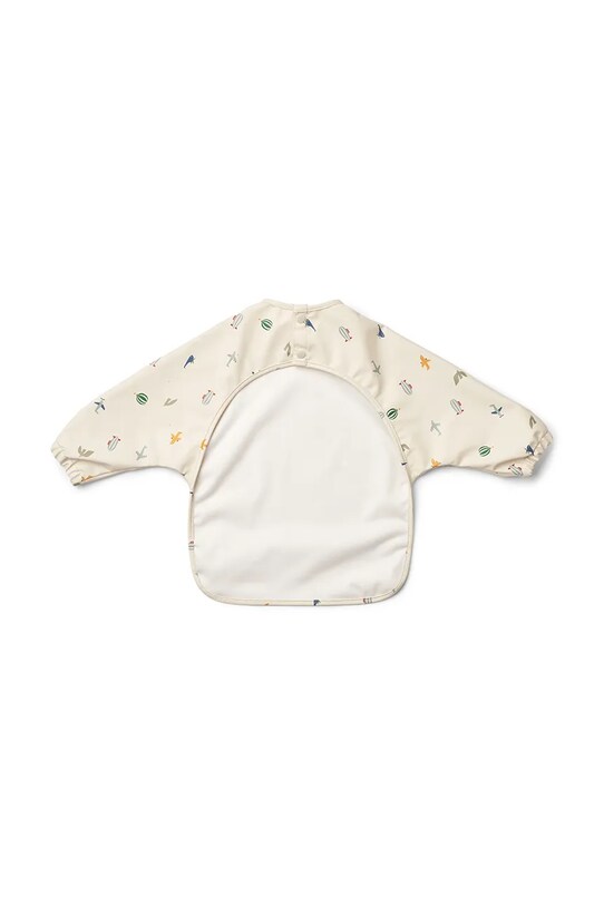 Liewood śliniak niemowlęcy Merle Printed Cape Bib LW20010 beżowy SS25