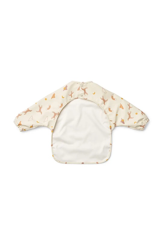 Liewood śliniak niemowlęcy Merle Printed Cape Bib LW20010 beżowy SS25