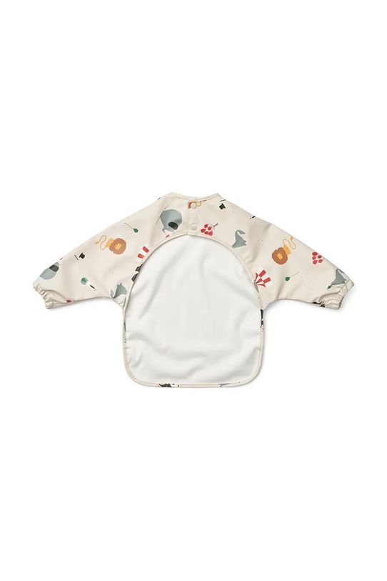 Detský podbradník Liewood Merle Printed Cape Bib LW20010 béžová SS25