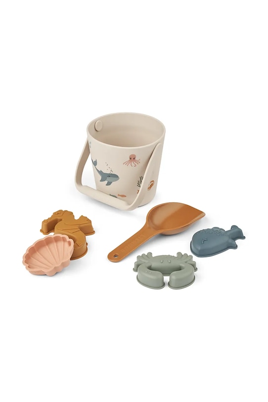 Liewood zestaw zabawek do piaskownicy Gilma Sea Creature Beach Set LW20020 multicolor SS25