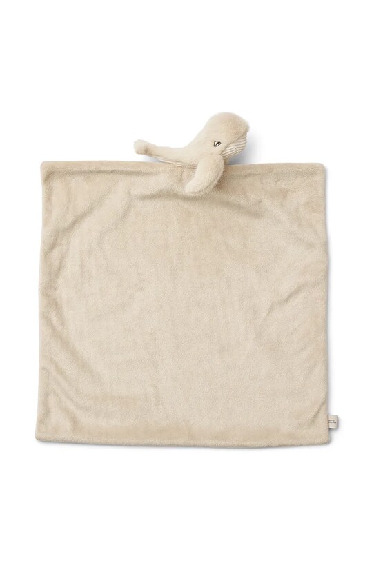 Liewood przytulanka niemowlęca Camdon Whale Cuddle Cloth Produkt niemowlęcy beżowy LW20034