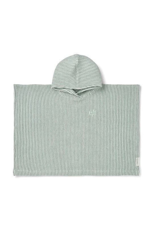 Liewood ręcznik bawełniany dziecięcy Paco Poncho Embroidery niebieski LW20403