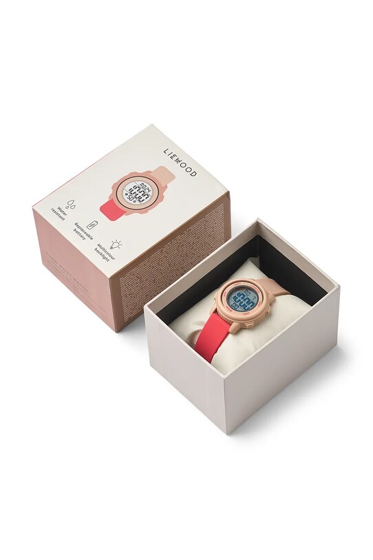 Хлопчик Дитячий годинник Liewood Sussi Wrist Watch LW19819 помаранчевий