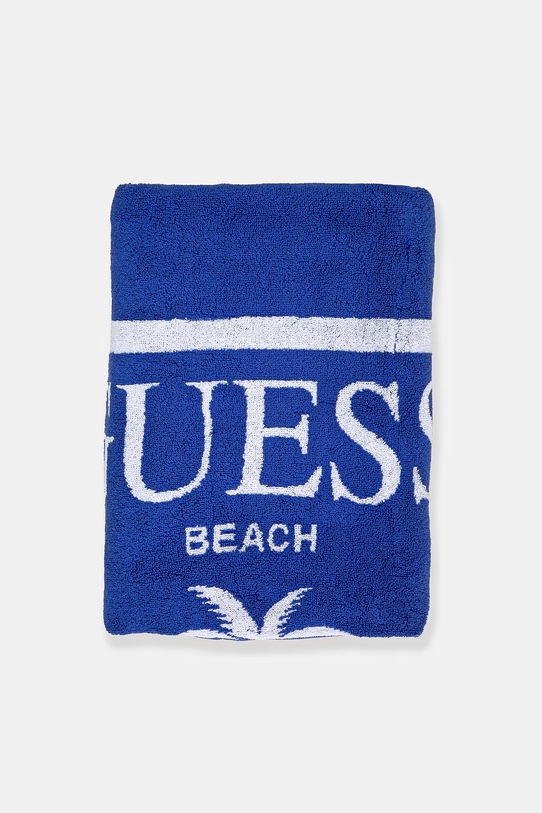 Guess ręcznik bawełniany H5GZ05.SG00P.PPYA niebieski SS25