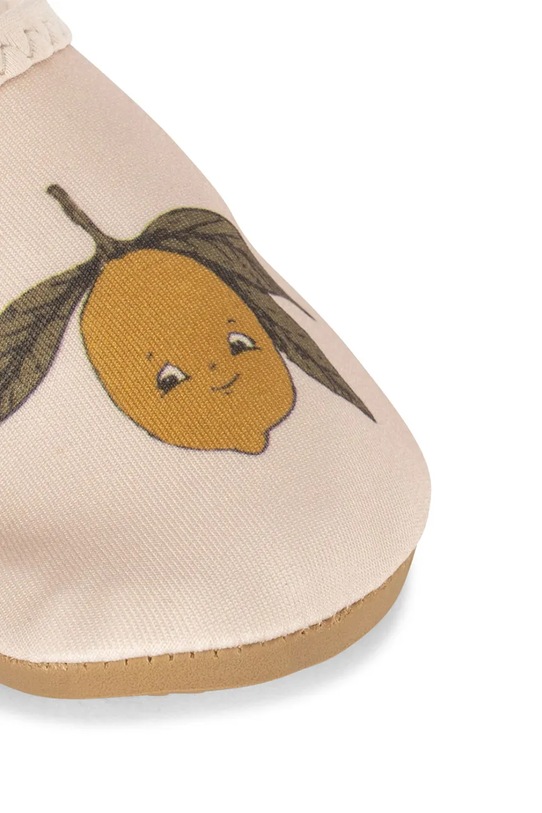 Konges Sløjd pantofi de apă pentru copii ASTER SWIM SHOES KS102481 bej SS25