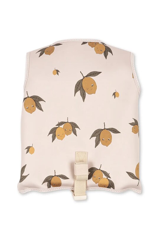 Konges Sløjd vestă de înot pentru copii ELLIS FLOAT VEST KS102694 bej SS25