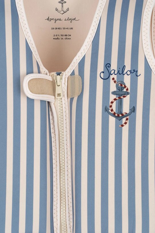 Дитячий жилет для плавання Konges Sløjd ELLIS FLOAT VEST KS102694 блакитний