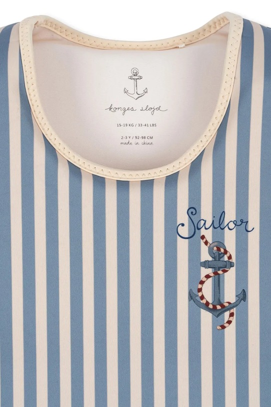 Băieți Konges Sløjd vestă de înot pentru copii HOLLIS FLOAT WATER WINGS KS102702 albastru