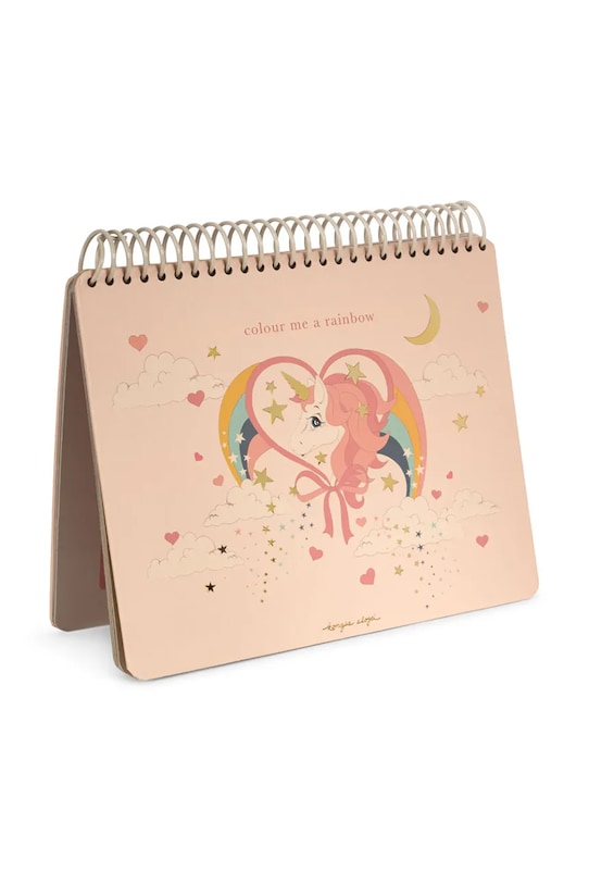 Konges Sløjd carte de colorat cu apă MAGIC WATER BOOK FSC bej KS102466