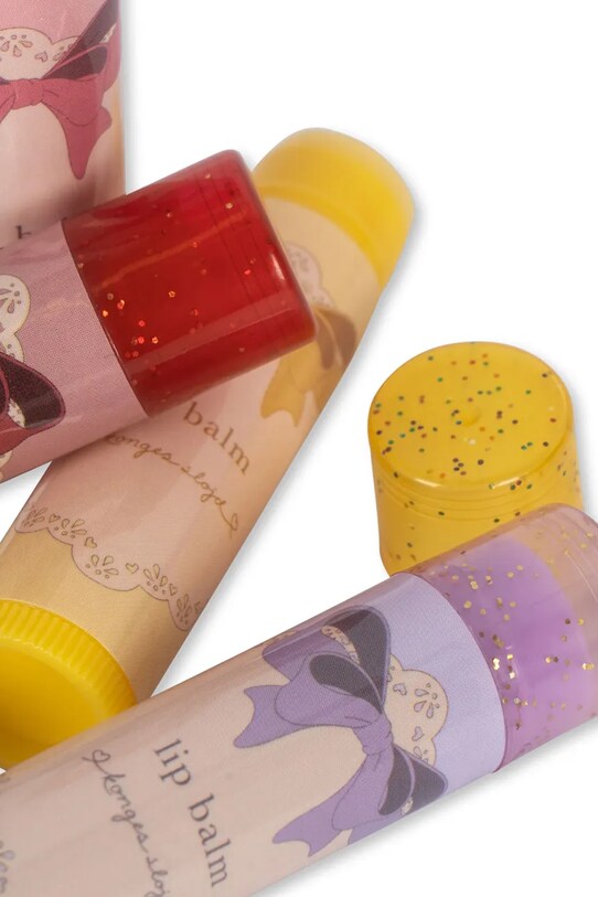 Konges Sløjd ajakbalzsam szett LIP BALM GLITTER 5 PCS 5 db többszínű KS102864