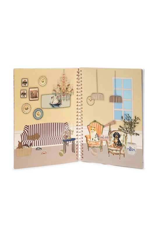 Книга със стикери Konges Sløjd MY STICKER BOOK FSC. KS102608 бежов SS25