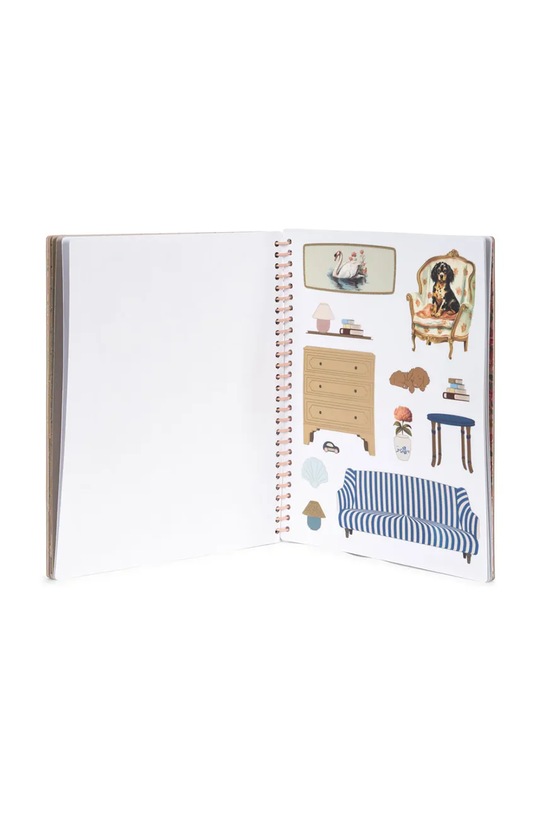 Chlapec Kniha nálepiek Konges Sløjd MY STICKER BOOK FSC. KS102608 béžová