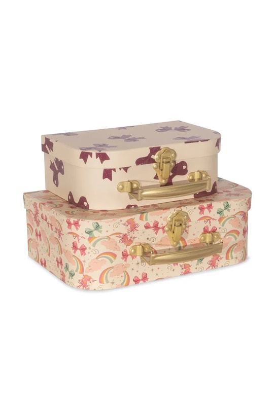 Детский чемоданчик Konges Sløjd 2 PACK SUITCASE FSC 2 шт бежевый KS102862