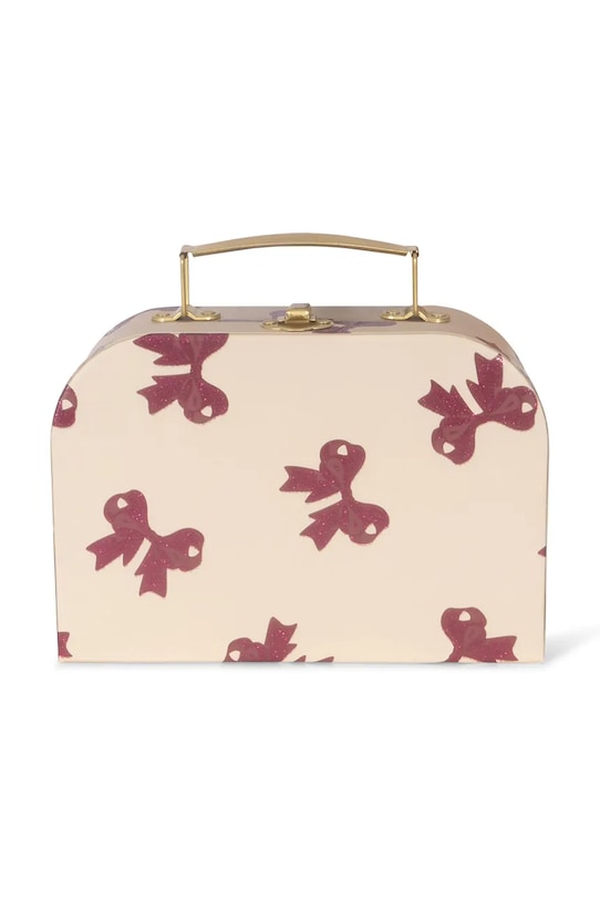 Detský kufrík Konges Sløjd 2 PACK SUITCASE FSC 2-pak KS102862 béžová
