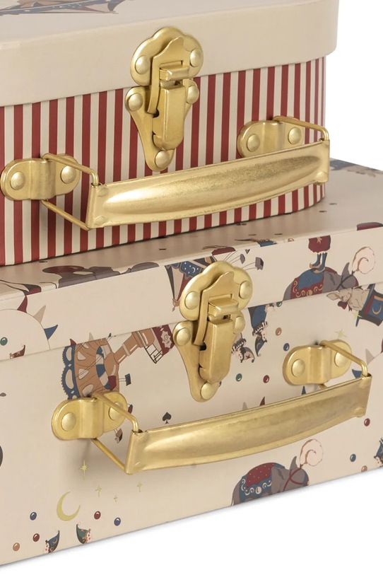 Konges Sløjd valiză pentru copii 2 PACK SUITCASE FSC 2-pack KS102862 bej SS25