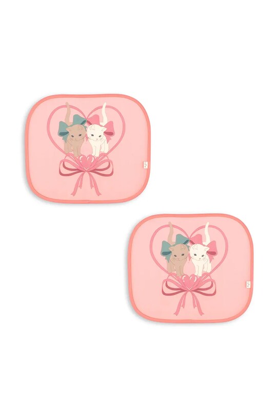 Сонцезахисні козирки Konges Sløjd CAR SUNSHADE 2-pack рожевий KS102363