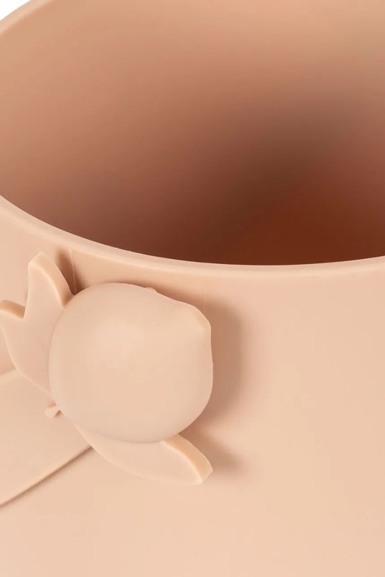 Chłopiec Konges Sløjd zestaw zabawek do piaskownicy SILICONE BEACH TOY SET KS102409 pomarańczowy