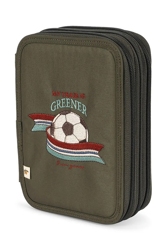Konges Sløjd penar copii CLOVER MAXI PENCIL CASE verde KS102992