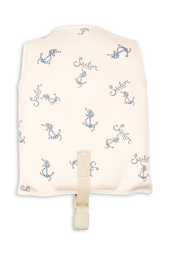 Chłopiec Konges Sløjd kamizelka do pływania dziecięca ELLIS SWIM VEST KS103229 beżowy