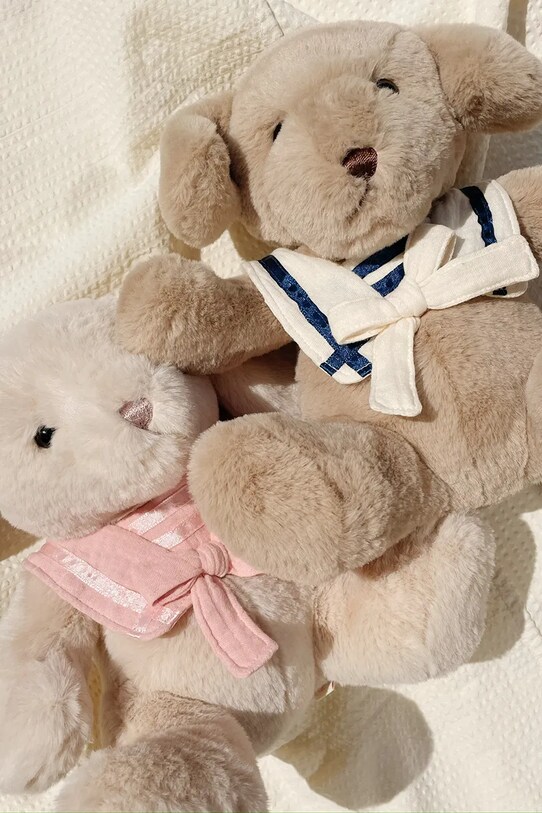 Plišasta igrača Konges Sløjd LOLA SAILOR BUNNY KS103096 bež