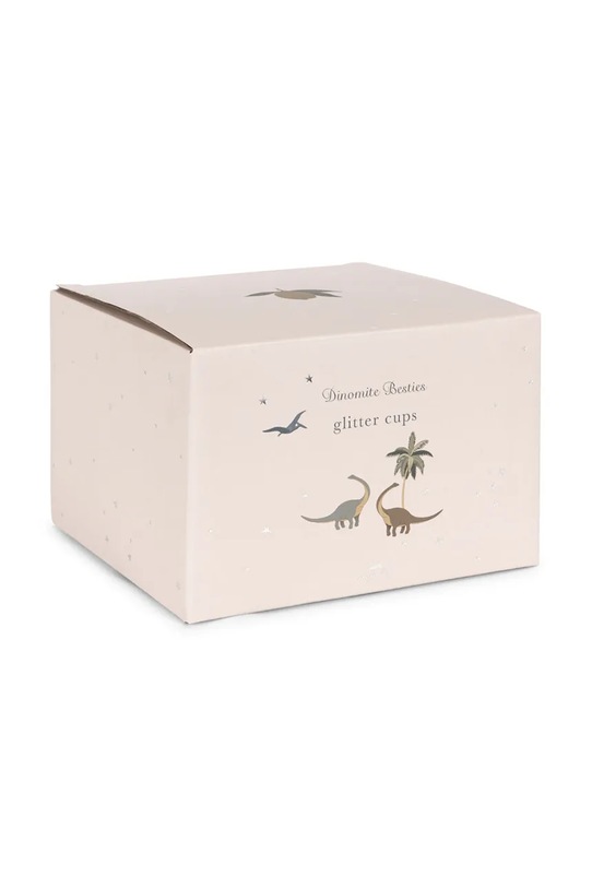 Băieți Konges Sløjd set cani 4 PACK GLITTER CUPS 4-pack KS103196 albastru