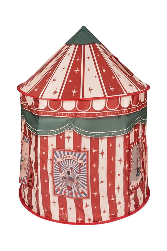 Konges Sløjd namiot do pokoju dziecięcego POP UP CIRCUS TENT KS103224 czerwony