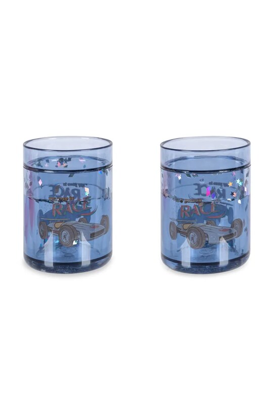 Konges Sløjd set cani 2 PACK GLITTER CUPS KS103024 albastru SS25