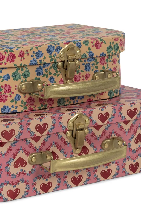 Konges Sløjd set valiză de depozitare 2 PACK SUITCASE FSC KS103118 multicolor SS25