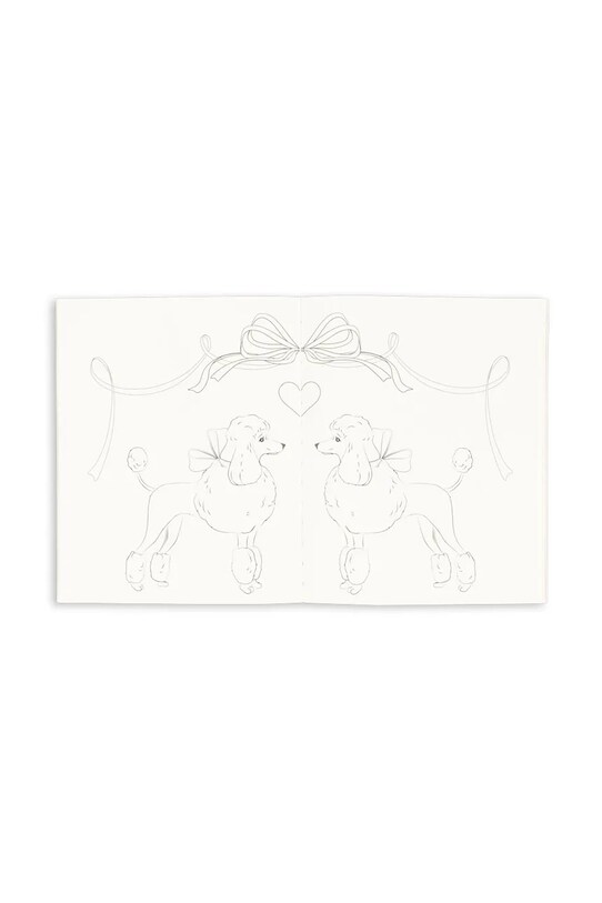 Konges Sløjd kolorowanka COLORING BOOK AND COLOR PENCILS FSC KS103134 beżowy