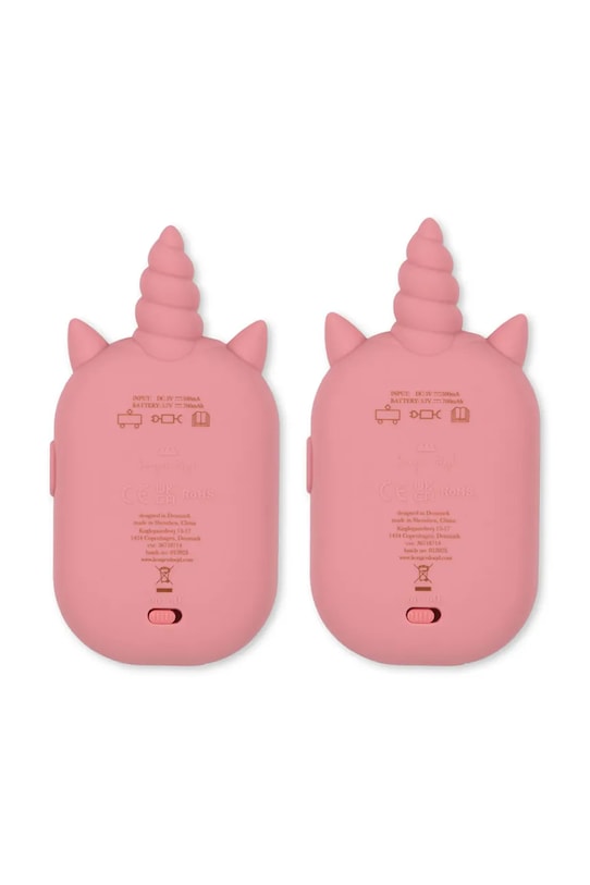 Walkie-talkie Konges Sløjd GLITTER UNICORN WALKIE TALKIE KS103144 ροζ SS25