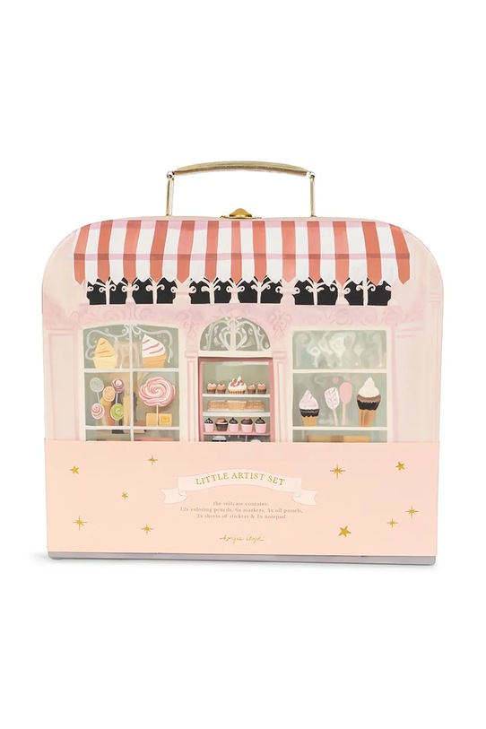 Мальчик Набор принадлежностей для рисования Konges Sløjd LITTLE ARTIST SET KS103285 розовый