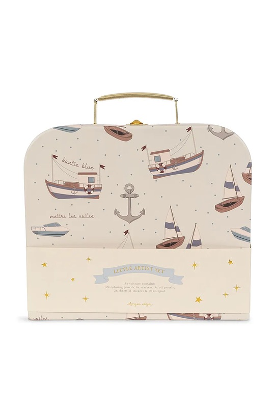 Chlapec Sada príslušenstva na kreslenie Konges Sløjd LITTLE ARTIST SET KS103285 modrá