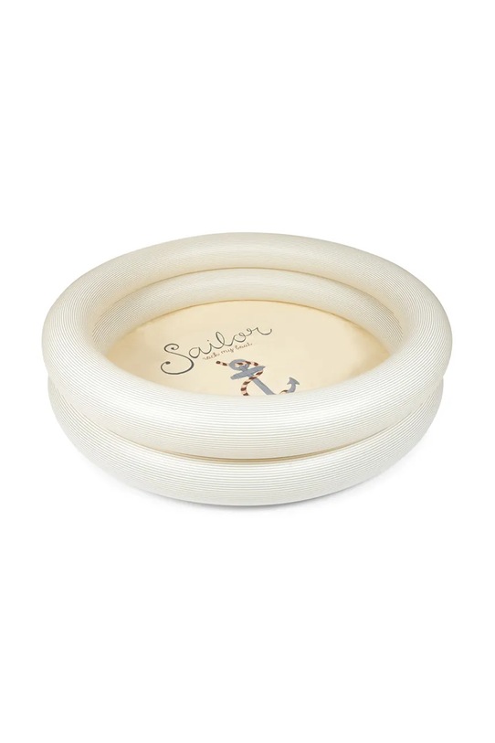 Detský bazén Konges Sløjd BASIC 2 RING POOL LARGE Pre bábätká béžová KS103087