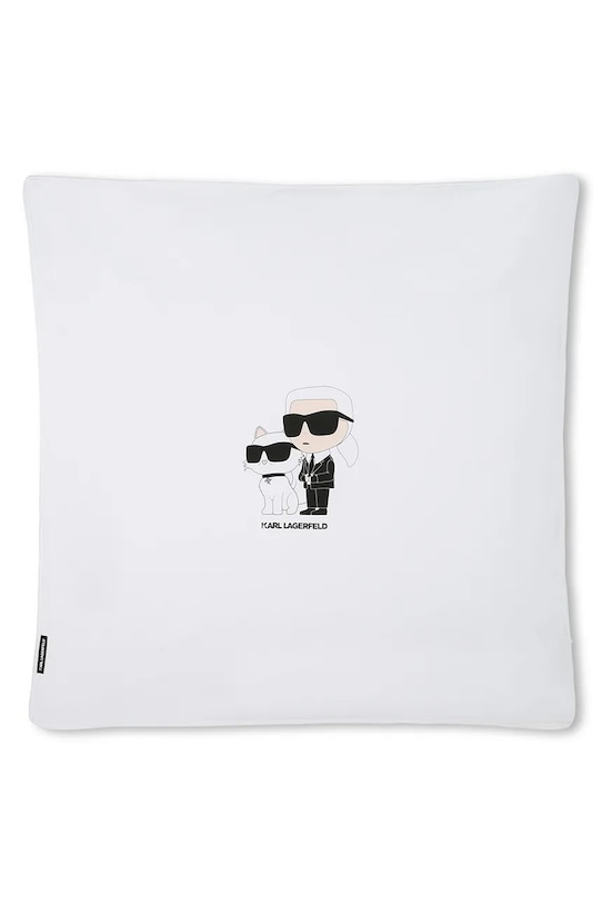 Kojenecká deka Karl Lagerfeld Dárkový box bílá Z30556