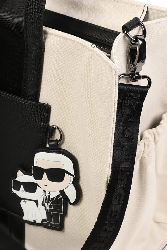 Чанта за количка с подложка за повиване Karl Lagerfeld бежов Z30557
