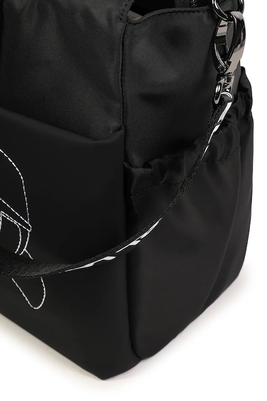 Τσάντα καροτσιού με αλλαξιέρα Karl Lagerfeld μαύρο Z30558