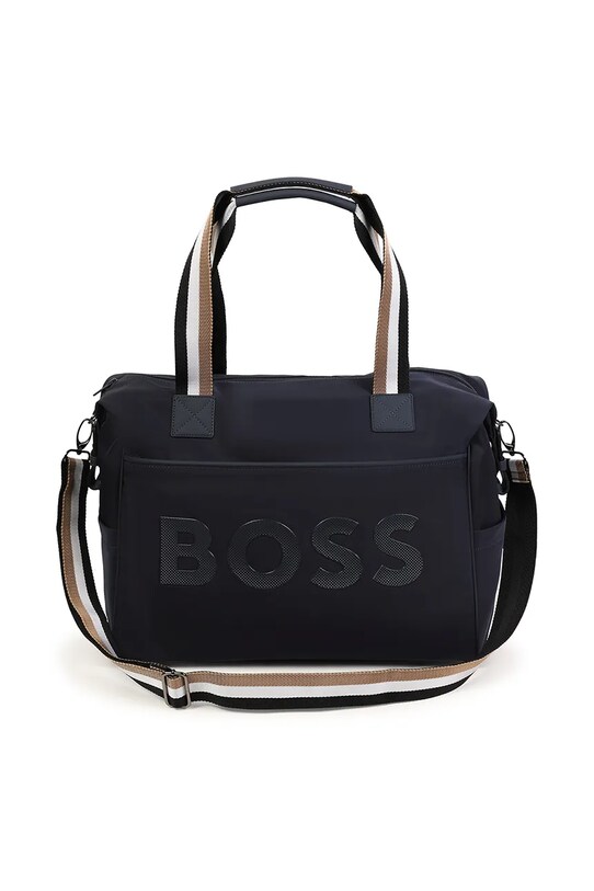 BOSS borsa trolley con fasciatoio J51732 blu navy SS25