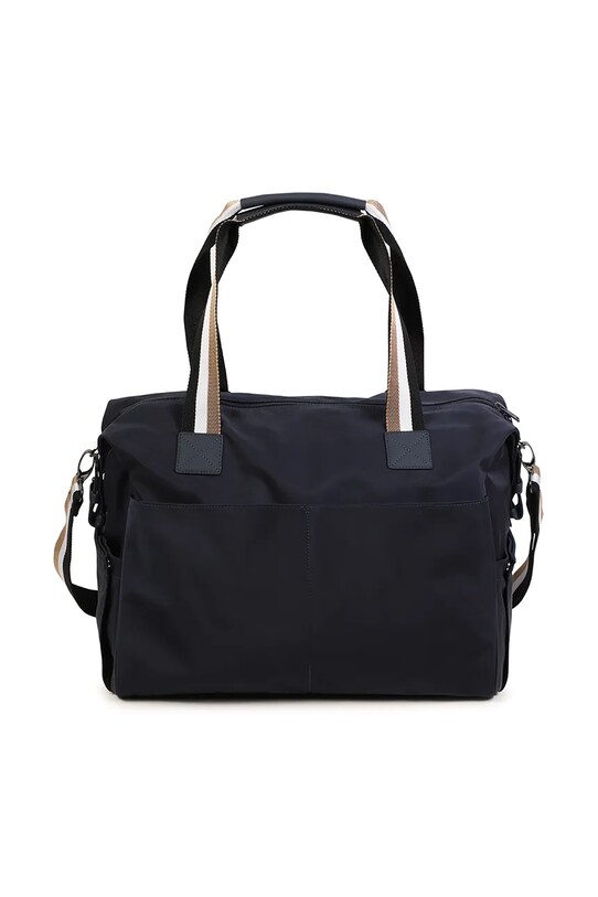 BIMBA BOSS borsa trolley con fasciatoio J51732 blu navy