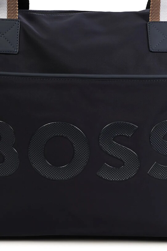 BOSS borsa trolley con fasciatoio J51732 blu navy