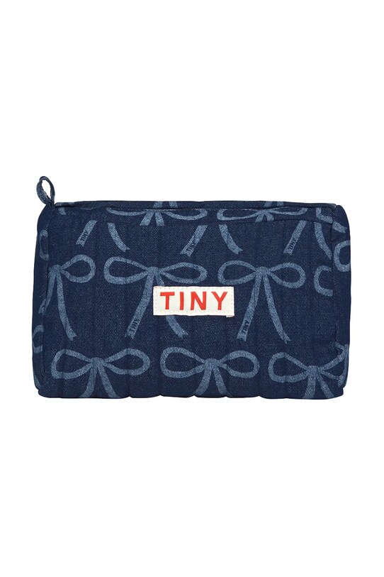 Tinycottons kozmetikai táska BOWS POUCH kék SS25.386